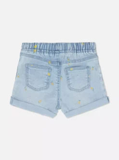 Primark Szorty I Spódnice<Jeansowe szorty ze wzorem w cytryny