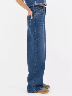 Primark Jeansy<Jeansy typu boyfriend z szeroką nogawką