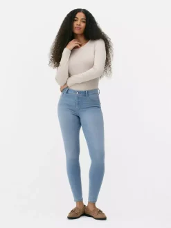 Primark Jeansy<Jeansy ze średnim stanem o kroju skinny | standard