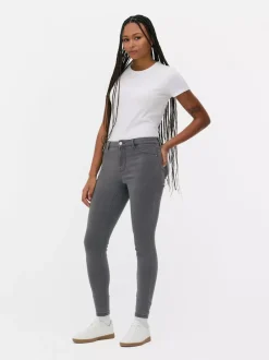 Primark Jeansy<Jeansy ze średnim stanem o kroju skinny | standard