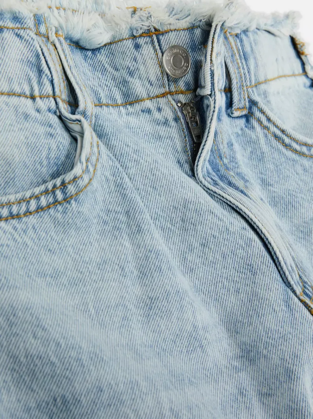 Dzieci Primark Jeansy<Jeansy z szeroką nogawką i postrzępionym obszyciem