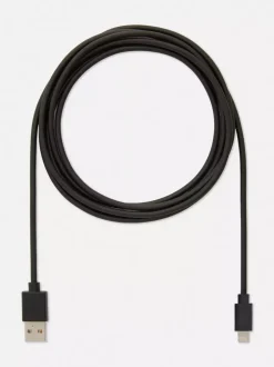 Primark Ładowarki<Kabel z końcówkami USB-A i Lightning o długości 2 m