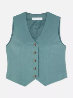 Primark Topy I T-Shirty<Kamizelka zapinana na guziki