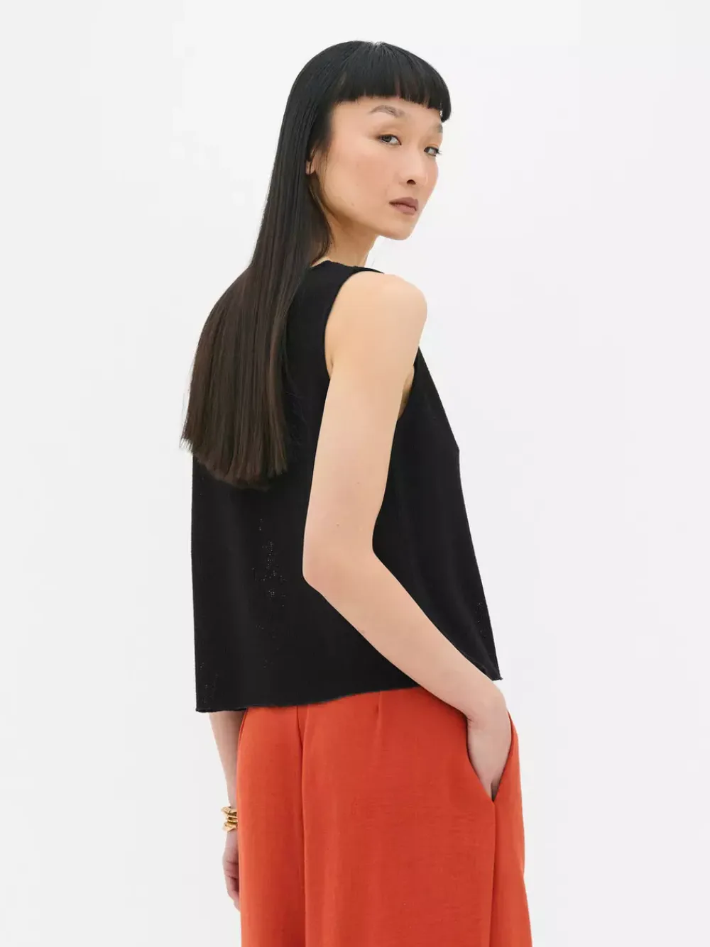 Primark Topy I T-Shirty<Kamizelka z wiązanym przodem