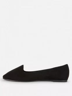 Primark Płaskie Buty<Kapcie baleriny ze sztucznego zamszu