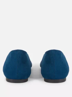 Primark Płaskie Buty<Kapcie baleriny ze sztucznego zamszu