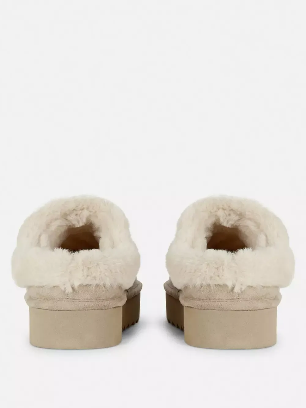 Primark Kapcie<Kapcie bez pięty wyściełane sztucznym futrem