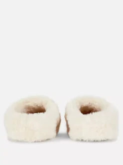 Primark Kapcie<Kapcie bez pięty ze sztucznego futerka