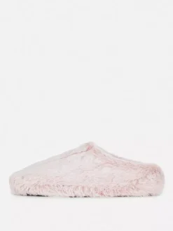 Primark Kapcie<Kapcie bez pięty ze sztucznego futerka