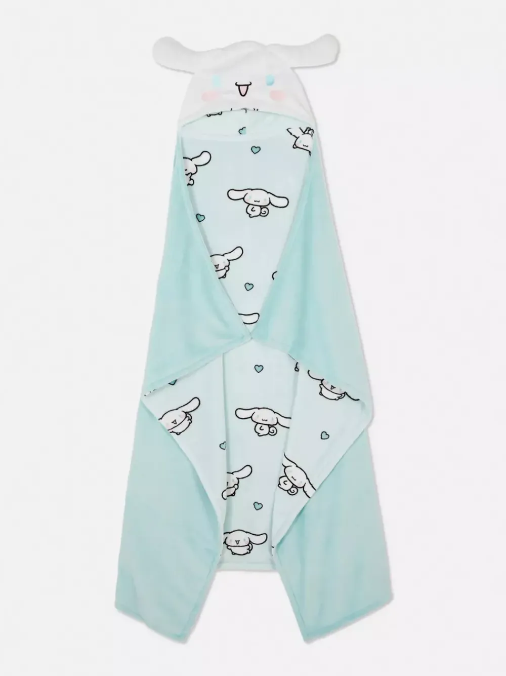 Primark Koce I Narzuty<Koc z kapturem z motywem Cinnamorolla z Hello Kitty