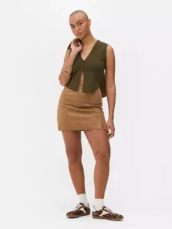 Primark Topy I T-Shirty<Kompaktowy sweter rozpinany bez rękawów