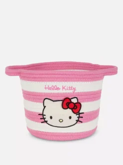 Primark Pudełka I Kosze<Kosz do przechowywania w paski z motywem Hello Kitty