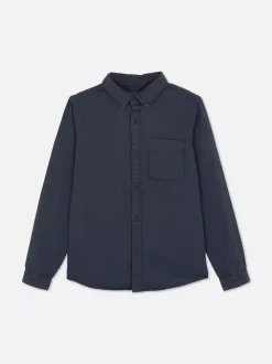 Dzieci Primark Koszule|Topy I T-Shirty<Koszula jeansowa zapinana na guziki