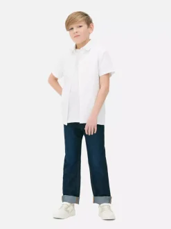 Dzieci Primark Koszule|Topy I T-Shirty<Koszula typu oksford z krótkim rękawem