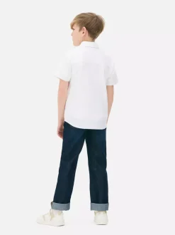 Dzieci Primark Koszule|Topy I T-Shirty<Koszula typu oksford z krótkim rękawem