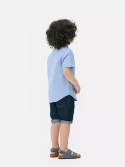Dzieci Primark Koszule|Topy I T-Shirty<Koszula typu oksford z krótkim rękawem