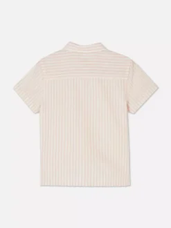 Dzieci Primark Topy I T-Shirty|Koszule<Koszula typu oxford w paski z krótkim rękawem