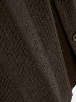 Primark Garnitury I Eleganckie Ubrania|Koszule<Koszula w paski z tkaniny seersucker, krótki rękaw
