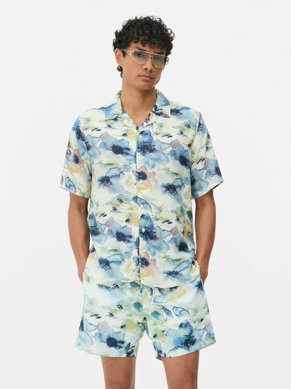 Primark Koszule<Koszula z akwarelowym kwiatowym motywem