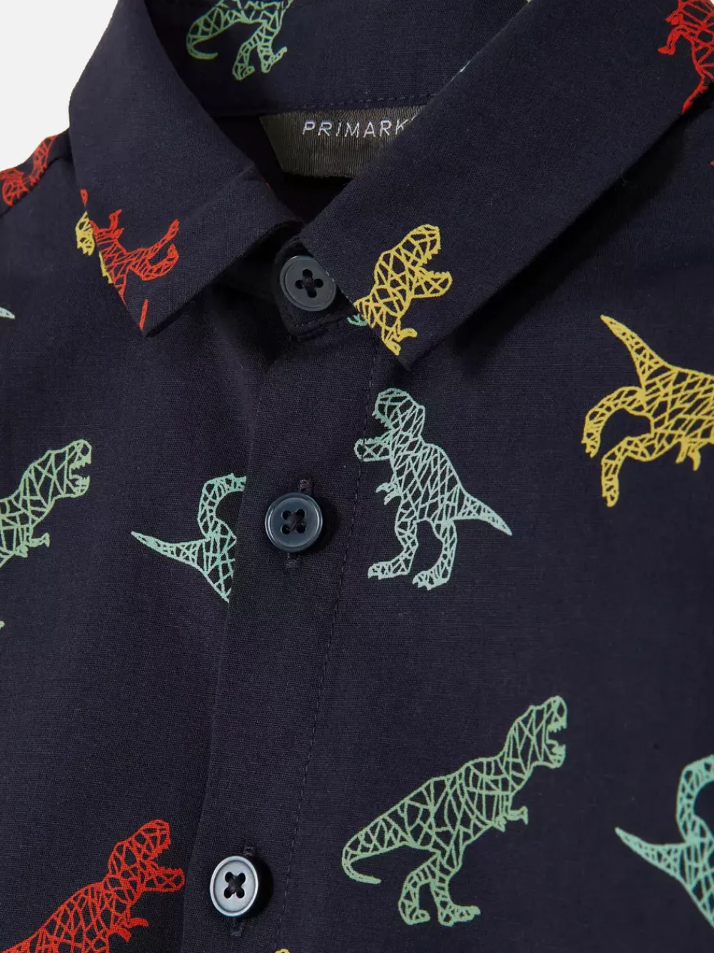 Dzieci Primark Koszule|Topy I T-Shirty<Koszula z krótkim rękawem i motywem dinozaura