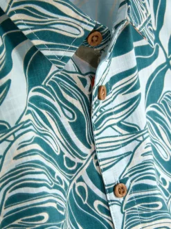 Dzieci Primark Koszule|Topy I T-Shirty<Koszula z tropikalnym nadrukiem w liście