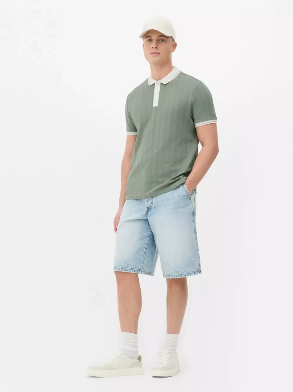Primark Garnitury I Eleganckie Ubrania|Topy I T-Shirty<Koszulka polo o wysokiej zawartości bawełny
