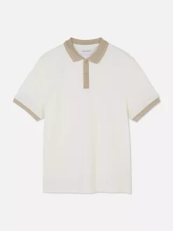 Primark Garnitury I Eleganckie Ubrania|Topy I T-Shirty<Koszulka polo o wysokiej zawartości bawełny
