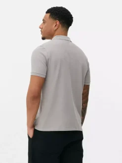 Primark Garnitury I Eleganckie Ubrania|Topy I T-Shirty<Koszulka polo z piki z krótkim rękawem