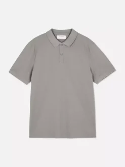 Primark Garnitury I Eleganckie Ubrania|Topy I T-Shirty<Koszulka polo z piki z krótkim rękawem