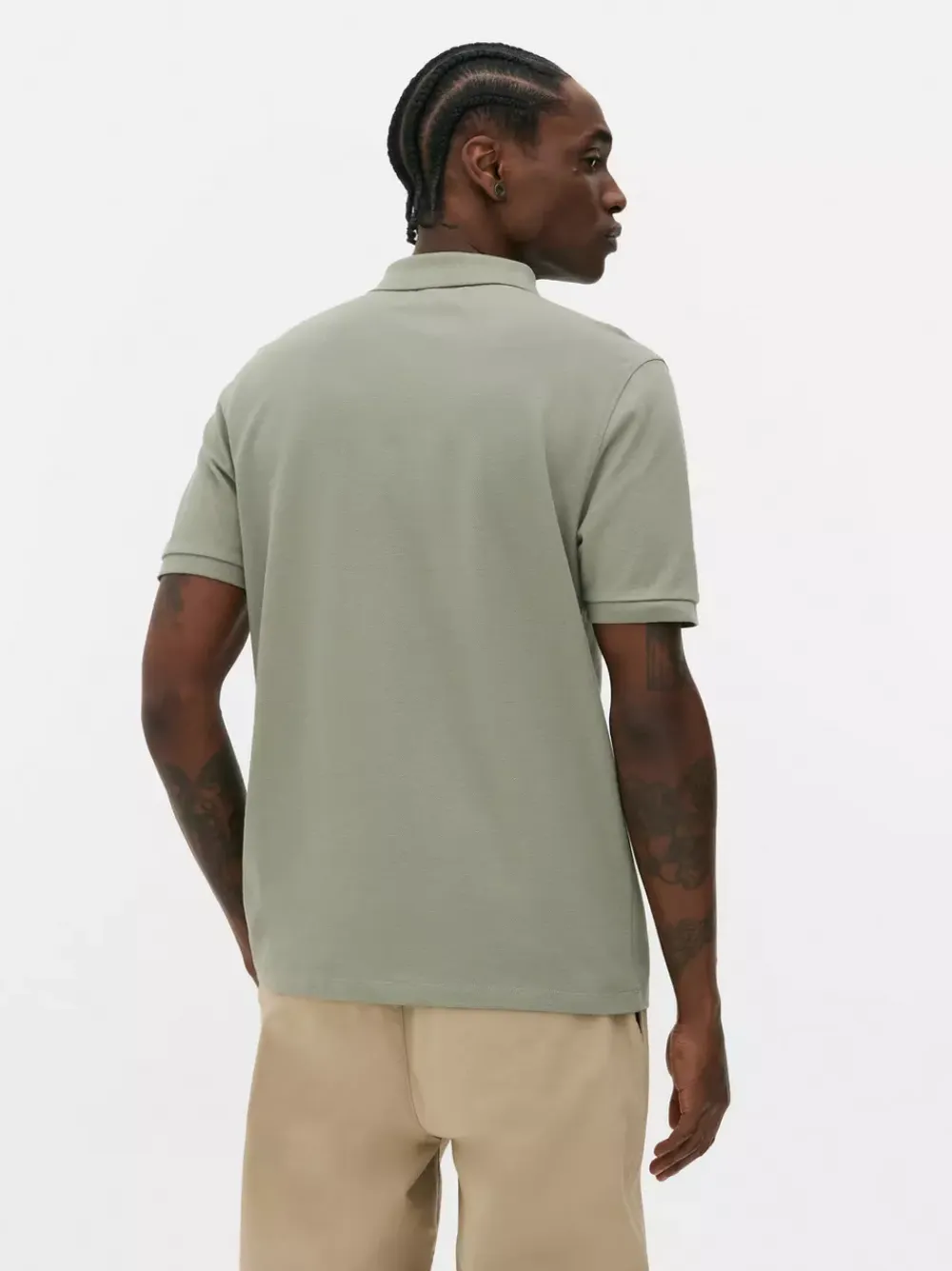 Primark Garnitury I Eleganckie Ubrania|Topy I T-Shirty<Koszulka polo z piki z krótkim rękawem