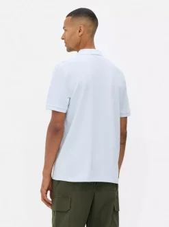 Primark Garnitury I Eleganckie Ubrania|Topy I T-Shirty<Koszulka polo z piki z krótkim rękawem
