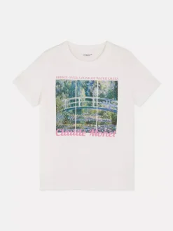 Primark Topy I T-Shirty<Koszulka z dziełem Claude'a Moneta