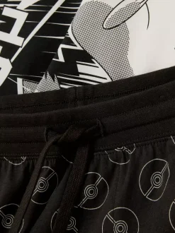 Primark Piżamy<Koszulka z krótkim rękawem i szorty, motyw Pokémon