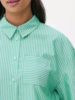 Primark Koszule I Bluzki<Krótka koszula z naszywaną kieszenią
