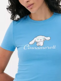 Primark Topy I T-Shirty<Krótka koszulka z Cinnamorollem z Hello Kitty