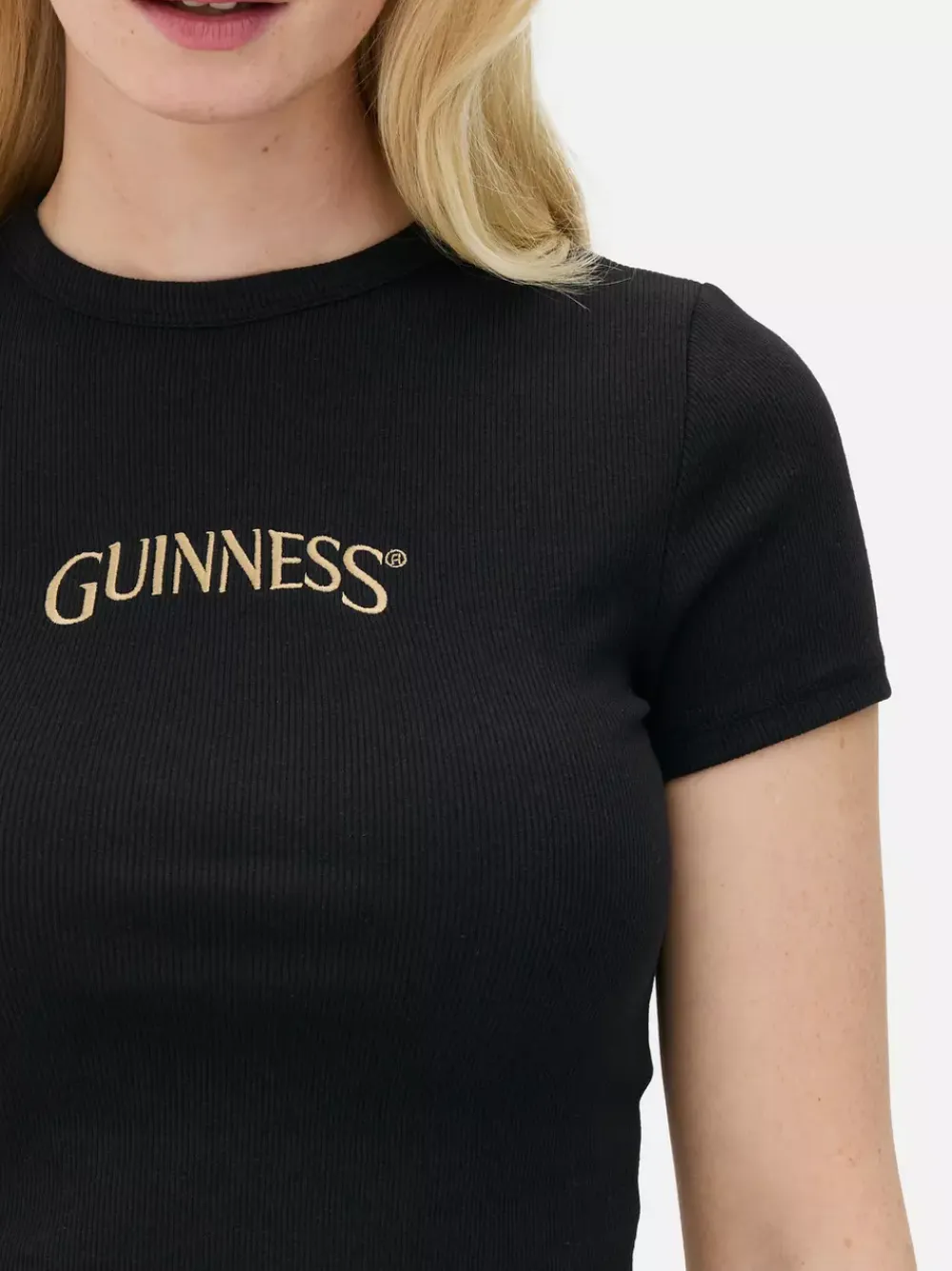 Primark Topy I T-Shirty<Krótka koszulka z logo Guinnessa