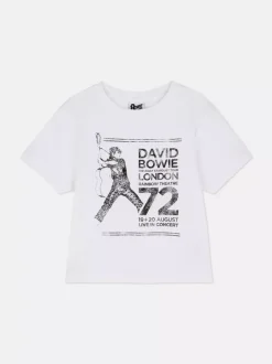 Primark Topy I T-Shirty<Krótka koszulka z motywem Davida Bowie