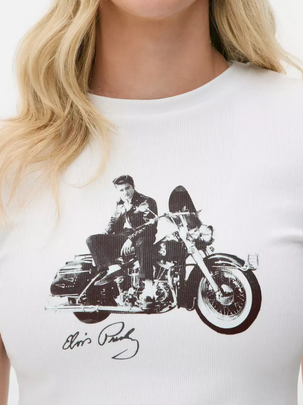 Primark Topy I T-Shirty<Krótka koszulka z motywem Elvisa