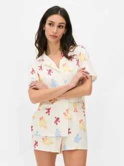 Primark Spodnie Od Piżamy<Krótka piżama z motywem Ulicy Sezamkowej