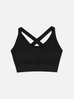 Primark Odzież Domowa I Na Siłownię|Topy I T-Shirty<Krótki bezszwowy top na siłownię