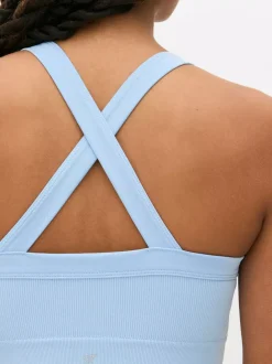 Primark Odzież Domowa I Na Siłownię|Topy I T-Shirty<Krótki bezszwowy top na siłownię
