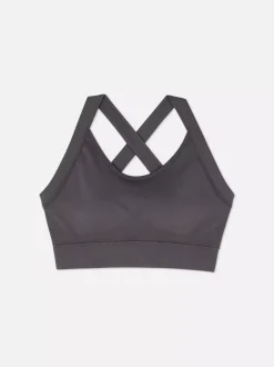 Primark Odzież Domowa I Na Siłownię|Topy I T-Shirty<Krótki bezszwowy top na siłownię