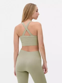 Primark Odzież Domowa I Na Siłownię|Topy I T-Shirty<Krótki bezszwowy top na siłownię
