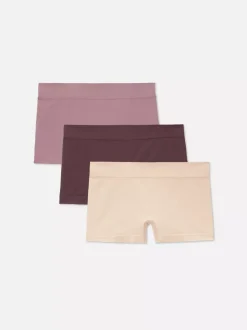 Damskie Primark Majtki Damskie<Krótkie figi, 3 pary