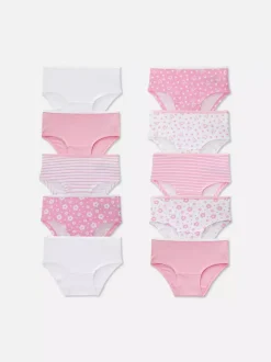 Dzieci Primark Bielizna<Krótkie figi w różne wzory, 10 par