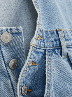 Primark Kombinezony<Krótkie ogrodniczki jeansowe