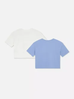 Dzieci Primark Topy I T-Shirty<Krótkie T-shirty, 2 szt.