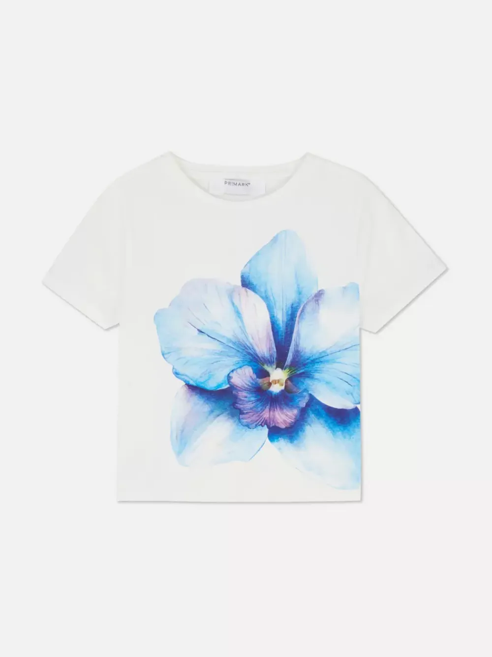 Primark Topy I T-Shirty<Krótki T-shirt z kwiatowym motywem
