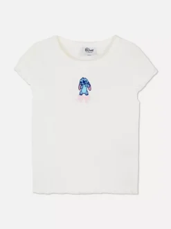 Dzieci Primark Topy I T-Shirty<Krótki T-shirt z motywem Sticha z bajki Disneya