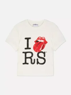 Primark Topy I T-Shirty<Krótki T-shirt z nadrukiem The Rolling Stones